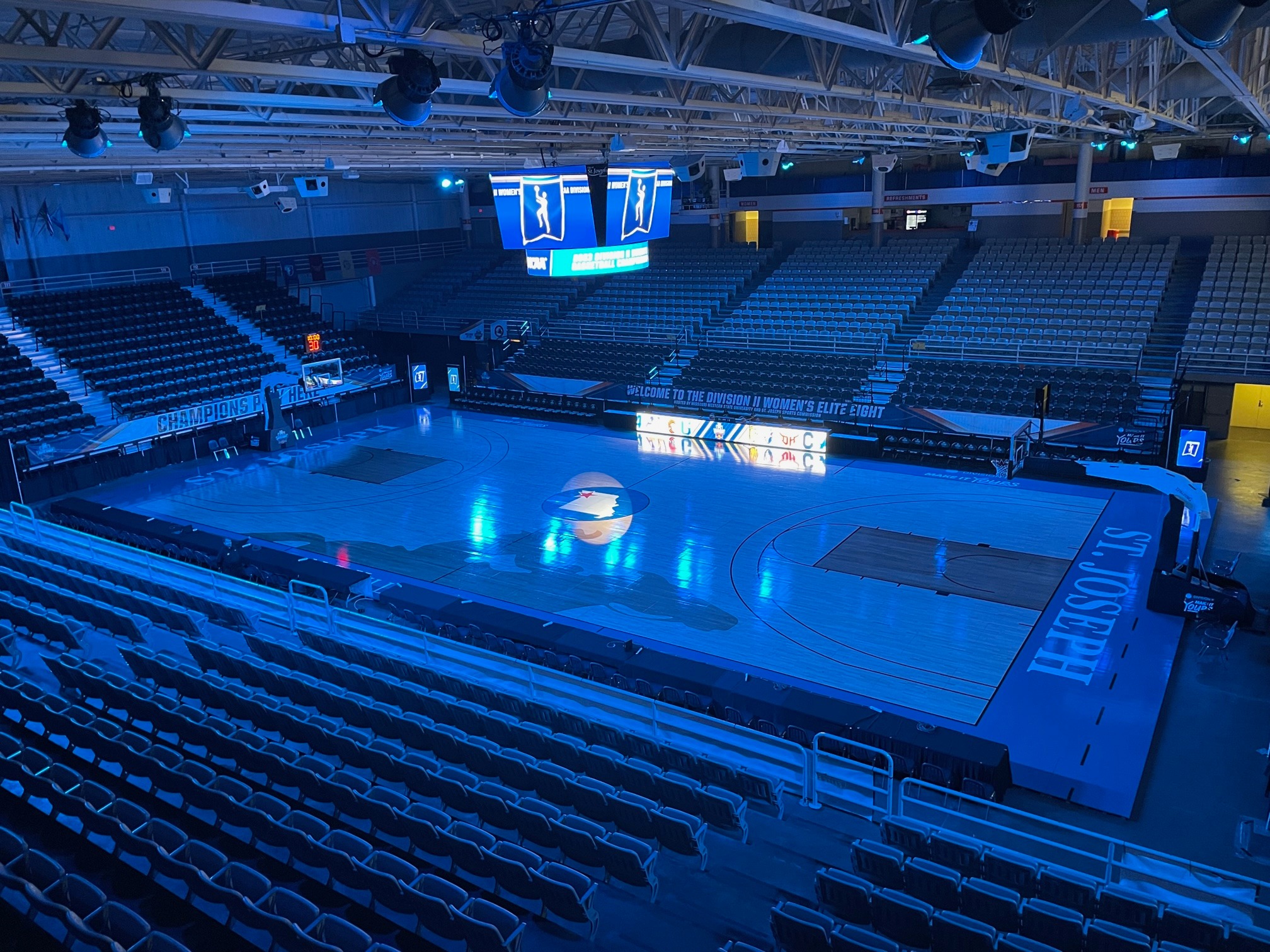 St. Joseph will host the NCAA Division 2 Women's Basketball Elite Eight tournament next week.