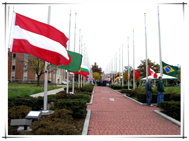 International Flag Raising Ceremony