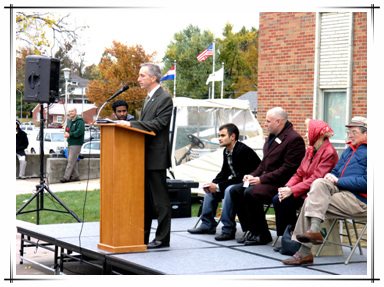 International Flag Raising Ceremony