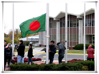 International Flag Raising Ceremony