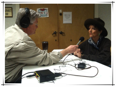 Live Broadcast from the Pony Express Sesquicentennial