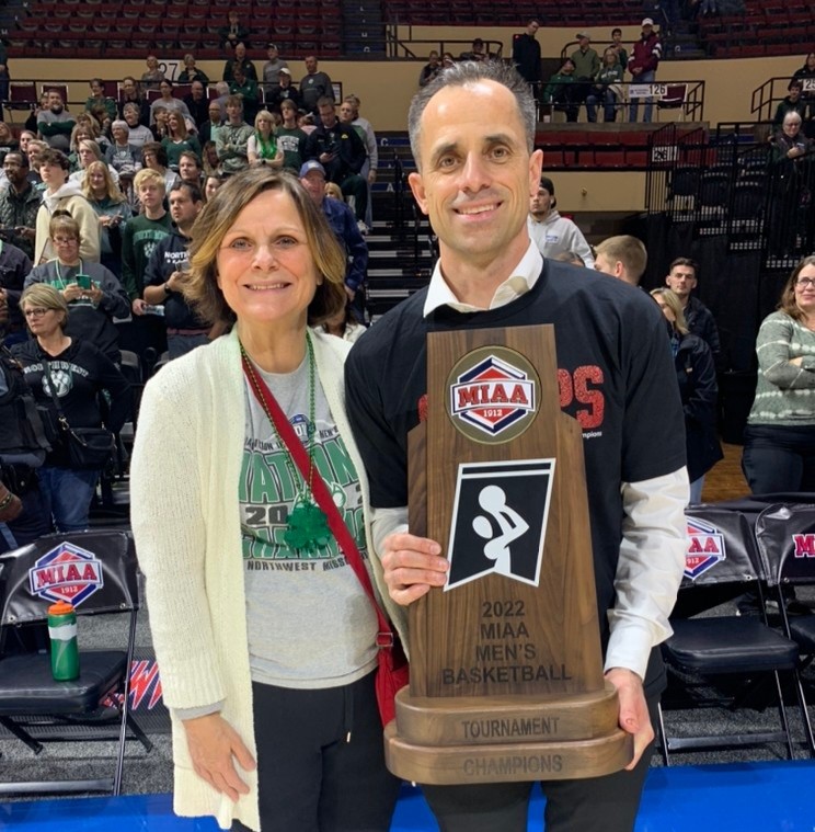 Mary Timko and Ben McCollum