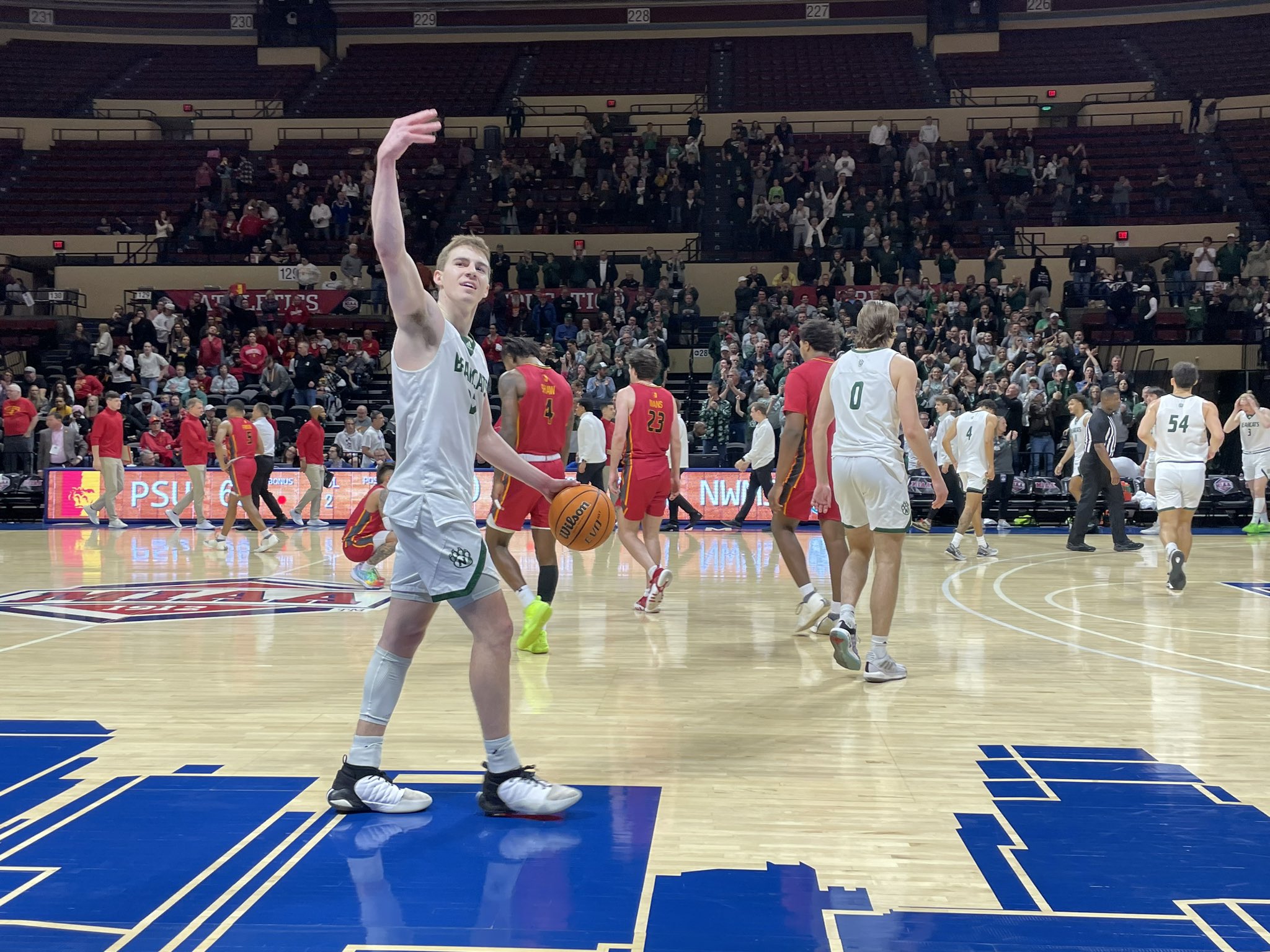 Northwest Missouri State received the MIAA's automatic bid after winning the MIAA Tournament.