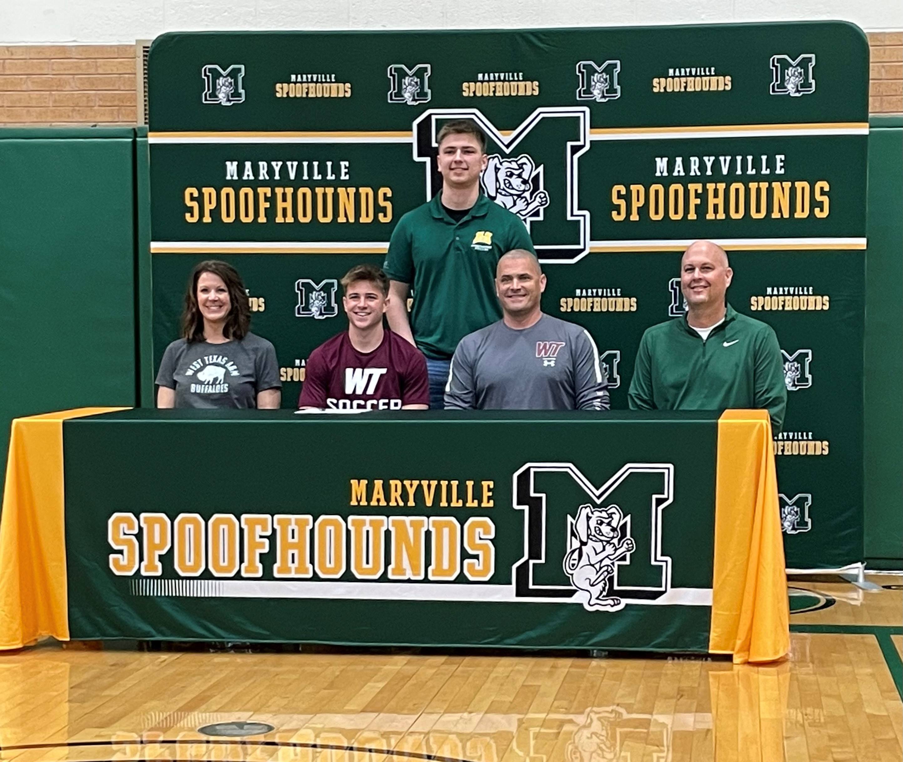 Kason Teale signed to play soccer at West Texas A&M.