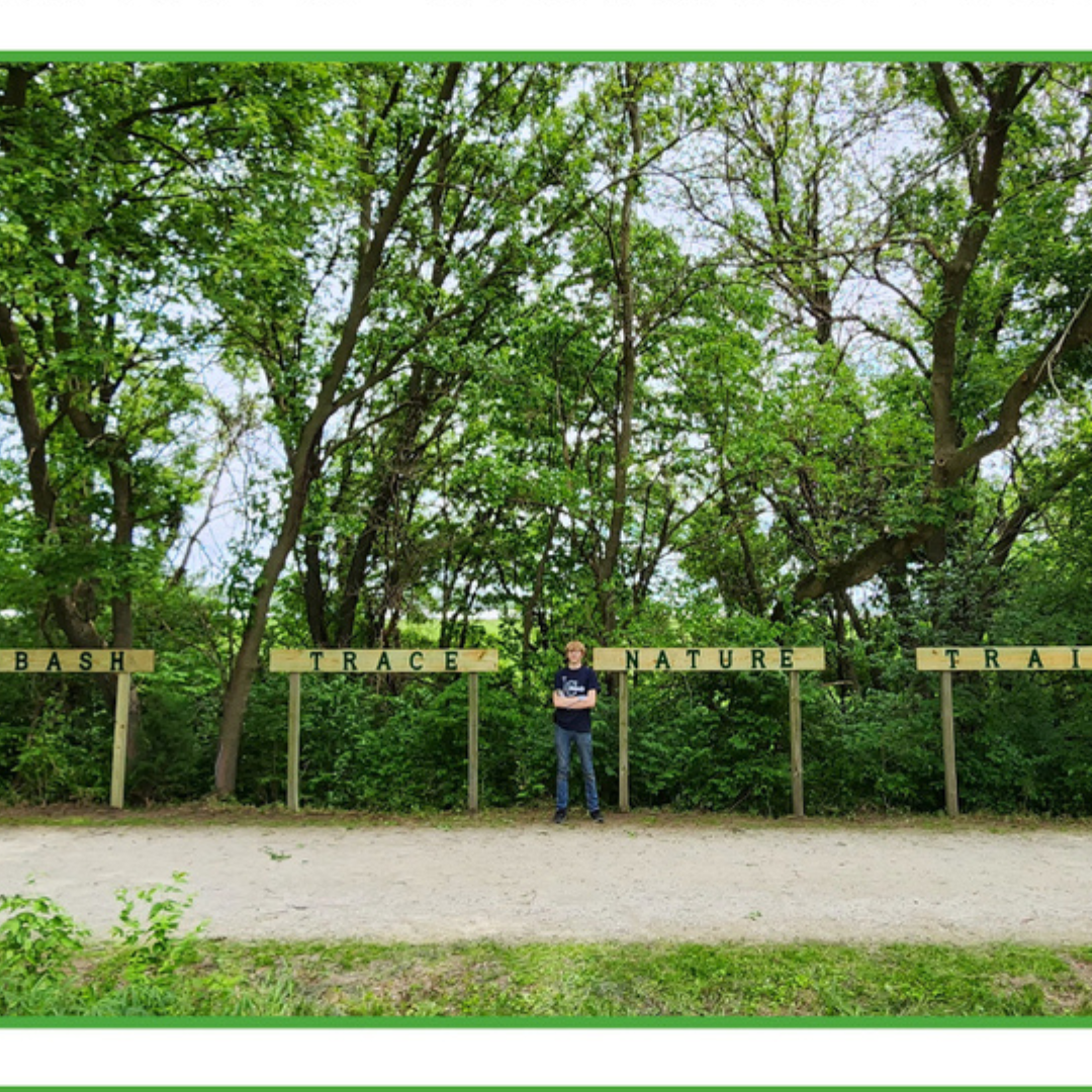 Wabash Trace Nature Trail new signage