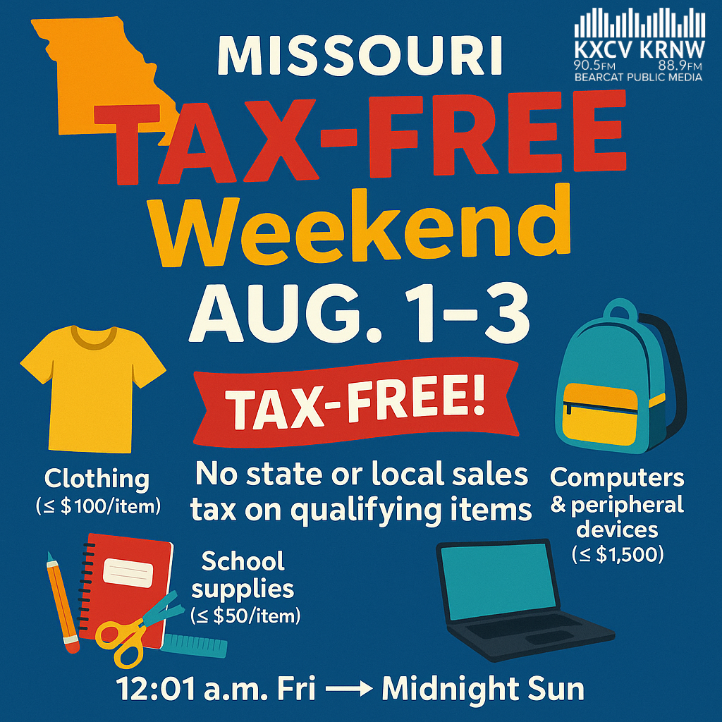 Back-to-school tax free weekend
