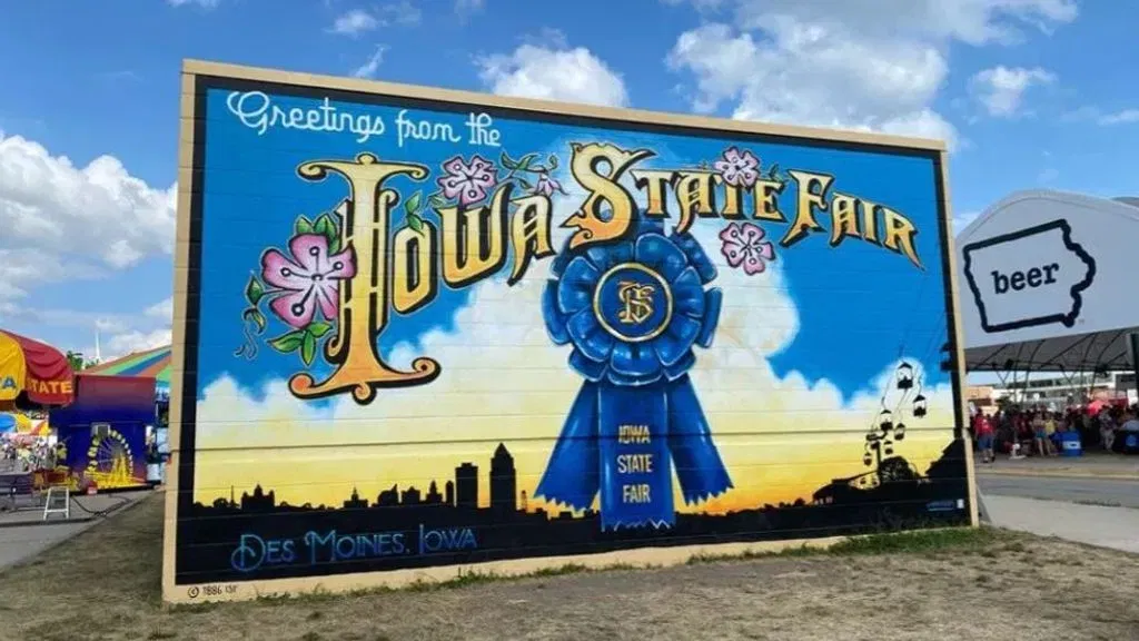 Iowa State Fair sign 
