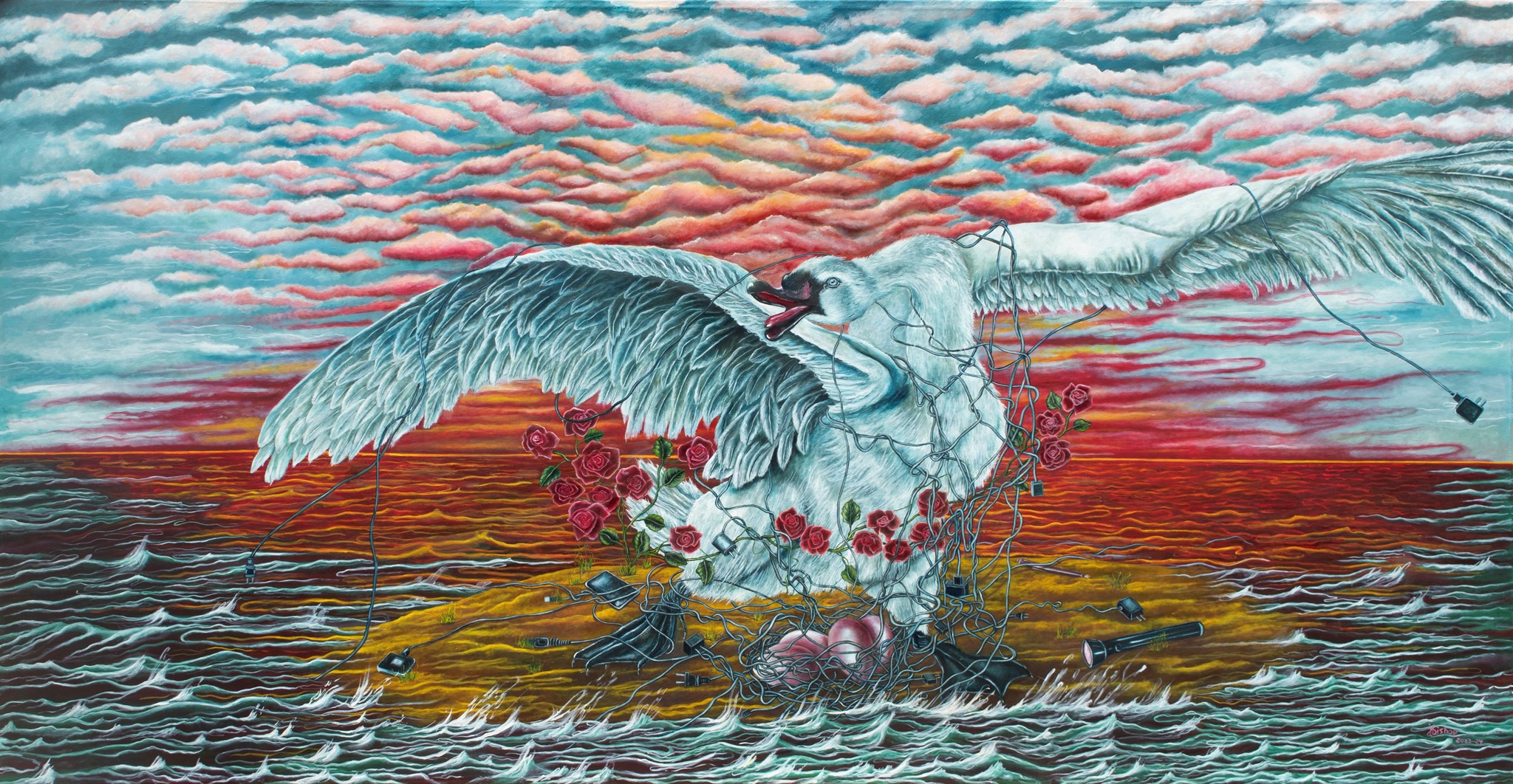 Jacqueline Bishop artwork - A Quiet Island