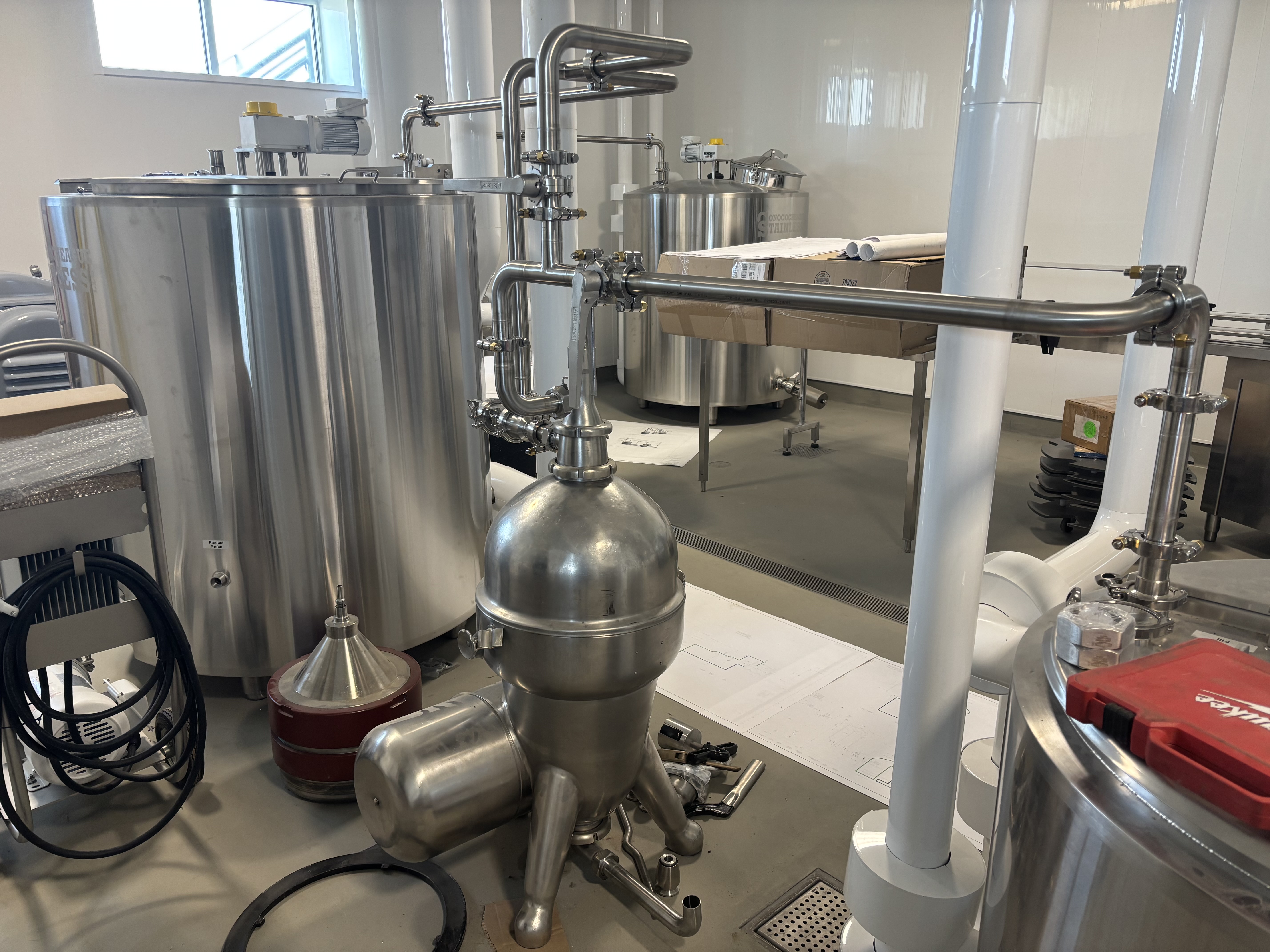 Pasteurizing vat at Northwest Missouri State University 