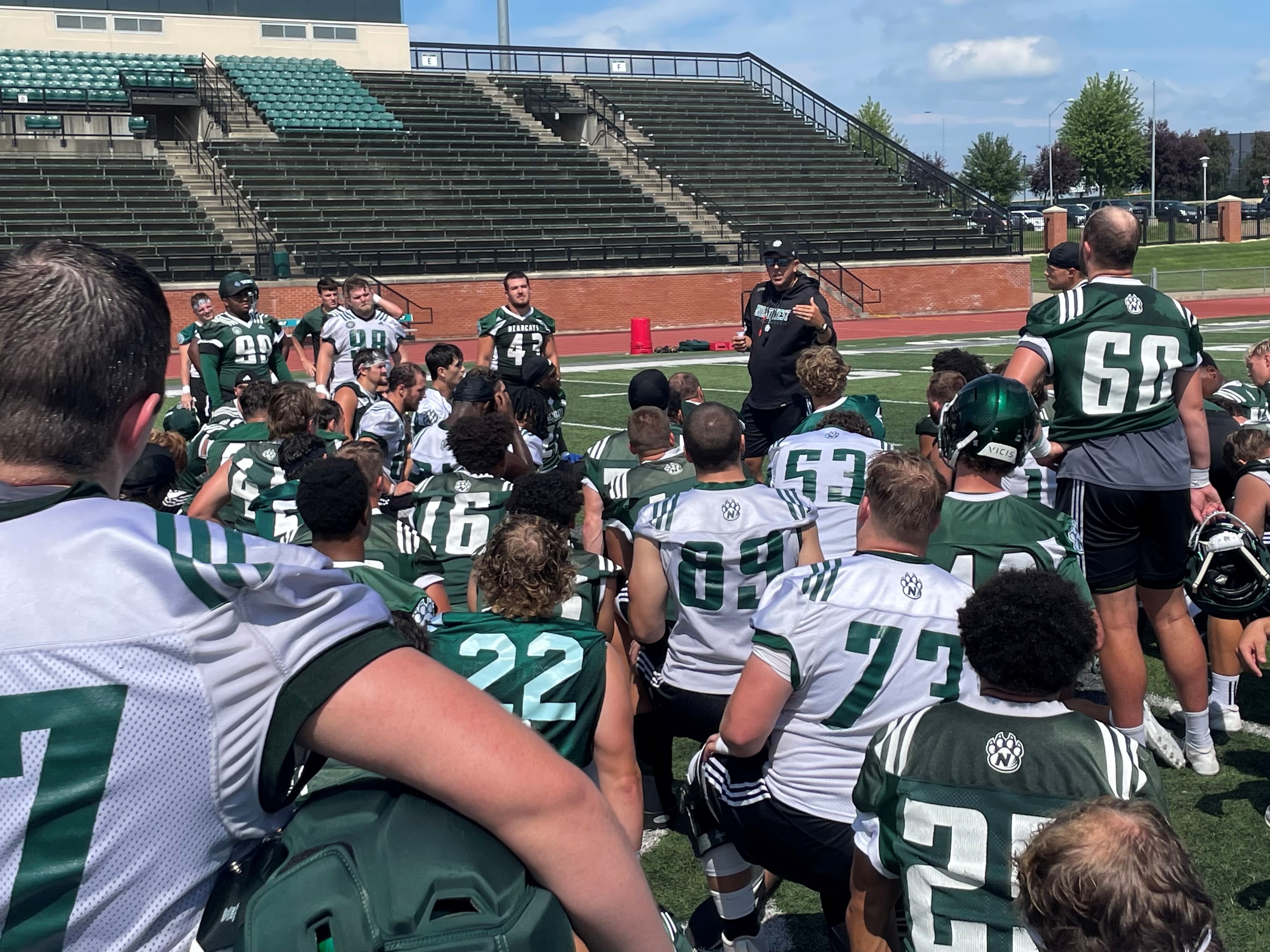 Northwest head coach John McMenamin is trying to do more than just implement a new playbook.