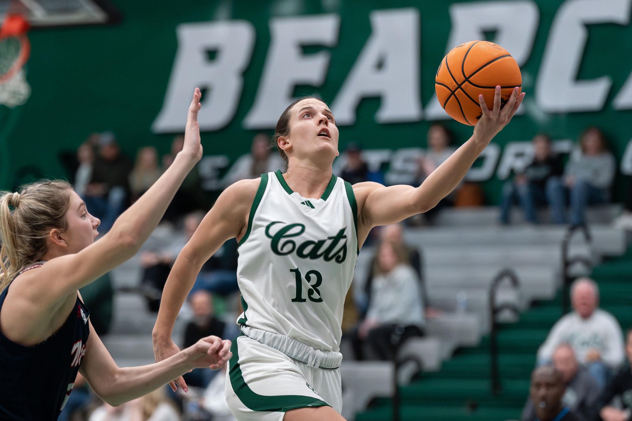 Caely Kesten and Molly Hartnett were named to the All-MIAA Basketball Team